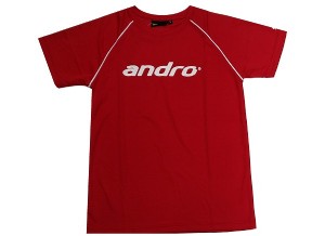 Andro 吸濕排汗T恤 No.124-紅 (台灣製) 
